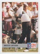 Bruce Lietzke - Stat Leader - (PGA Golf Card) 1992 Pro Set PGA Tour # 181 Mint