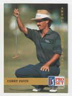 Corey Pavin - Awards - (PGA Golf Card) 1992 Pro Set PGA Tour # 185 Mint