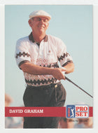 David Graham - (PGA Golf Card) 1992 Pro Set PGA Tour # 188 Mint