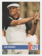 Jim Ferree - (PGA Golf Card) 1992 Pro Set PGA Tour # 204 Mint