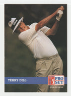 Terry Dill - (PGA Golf Card) 1992 Pro Set PGA Tour # 208 Mint
