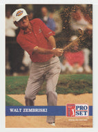 Walt Zembriski - (PGA Golf Card) 1992 Pro Set PGA Tour # 210 Mint