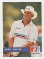 DeWitt Weaver - (PGA Golf Card) 1992 Pro Set PGA Tour # 222 Mint