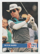 Butch Baird - (PGA Golf Card) 1992 Pro Set PGA Tour # 238 Mint