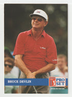 Bruce Devlin - (PGA Golf Card) 1992 Pro Set PGA Tour # 251 Mint