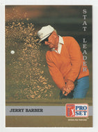 Jerry Barber RC- Stat Leader - (PGA Golf Card) 1992 Pro Set PGA Tour # 273 Mint