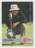 Jim Colbert - Stat Leader - (PGA Golf Card) 1992 Pro Set PGA Tour # 276 Mint