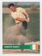Eamonn Darcy RC - European Tour (PGA Golf Card) 1992 Pro Set PGA Tour # E2 Mint