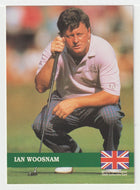 Ian Woosnam RC - European Tour (PGA Golf Card) 1992 Pro Set PGA Tour # E4 Mint