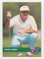 Craig Parry RC - European Tour (PGA Golf Card) 1992 Pro Set PGA Tour # E8 Mint