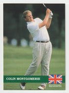 Colin Montgomerie RC - European Tour (PGA Golf Card) 1992 Pro Set PGA Tour # E12 Mint