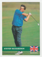 Steven Richardson RC - European Tour (PGA Golf Card) 1992 Pro Set PGA Tour # E13 Mint