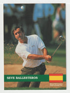Seve Ballesteros RC - European Tour (PGA Golf Card) 1992 Pro Set PGA Tour # E14 Mint