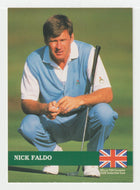 Nick Faldo RC - European Tour (PGA Golf Card) 1992 Pro Set PGA Tour # E15 Mint