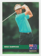 Mike Harwood RC - European Tour (PGA Golf Card) 1992 Pro Set PGA Tour # E17 Mint