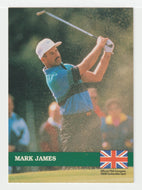 Mark James RC - European Tour (PGA Golf Card) 1992 Pro Set PGA Tour # E19 Mint