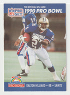 Dalton Hilliard - New Orleans Saints - Pro Bowl (NFL Football Card) 1990 Pro Set # 395 Mint