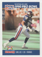 Carl Lee - Minnesota Vikings - Pro Bowl (NFL Football Card) 1990 Pro Set # 399 Mint