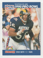Doug Smith - Los Angeles Rams - Pro Bowl (NFL Football Card) 1990 Pro Set # 418 Mint