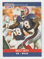 Bruce Smith - Buffalo Bills (NFL Football Card) 1990 Pro Set # 443 Mint