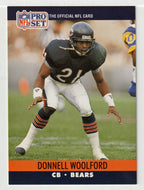 Donnell Woolford - Chicago Bears (NFL Football Card) 1990 Pro Set # 459 Mint
