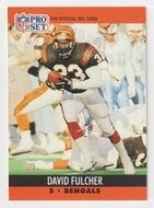 David Fulcher - Cincinnati Bengals (NFL Football Card) 1990 Pro Set # 462 Mint