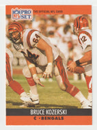 Bruce Kozerski - Cincinnati Bengals (NFL Football Card) 1990 Pro Set # 465 Mint