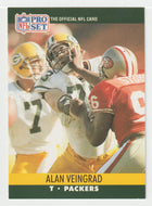 Alan Veingrad RC - Green Bay Packers (NFL Football Card) 1990 Pro Set # 502 Mint