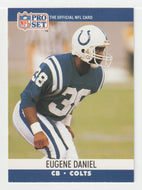 Eugene Daniel - Indianapolis Colts (NFL Football Card) 1990 Pro Set # 521 Mint