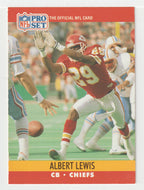 Albert Lewis - Kansas City Chiefs (NFL Football Card) 1990 Pro Set # 529 Mint