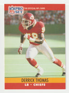 Derrick Thomas - Kansas City Chiefs (NFL Football Card) 1990 Pro Set # 536 Mint