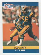 Doug Smith - Los Angeles Rams (NFL Football Card) 1990 Pro Set # 554 Mint