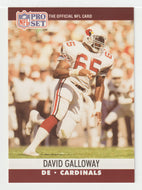 David Galloway - Phoenix Cardinals (NFL Football Card) 1990 Pro Set # 614 Mint