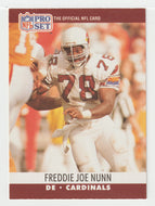 Freddie Joe Nunn - Phoenix Cardinals (NFL Football Card) 1990 Pro Set # 617 Mint