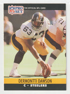 Dermontti Dawson - Pittsburgh Steelers (NFL Football Card) 1990 Pro Set # 621 Mint