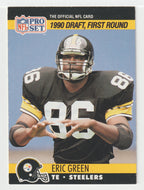 Eric Green RC - Pittsburgh Steelers - Draft Pick (NFL Football Card) 1990 Pro Set # 689 Mint