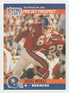 Doug Widell RC - Denver Broncos - Prospect (NFL Football Card) 1990 Pro Set # 730 Mint