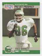 Fred Barnett RC - Philadelphia Eagles - Prospect (NFL Football Card) 1990 Pro Set # 746 Mint