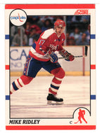 Mike Ridley - Washington Capitals (NHL Hockey Card) 1990-91 Score Canadian Bilingual # 33 Mint
