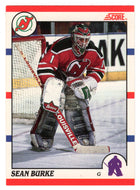 Sean Burke - New Jersey Devils (NHL Hockey Card) 1990-91 Score Canadian Bilingual # 34 Mint