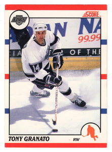 Tony Granato - Los Angeles Kings (NHL Hockey Card) 1990-91 Score Canadian Bilingual # 48 Mint
