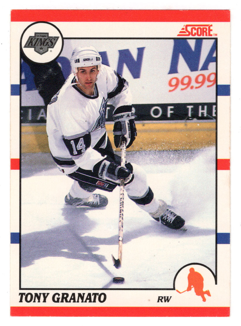 Tony Granato - Los Angeles Kings (NHL Hockey Card) 1990-91 Score Canadian Bilingual # 48 Mint
