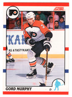 Gord Murphy RC - Philadelphia Flyers (NHL Hockey Card) 1990-91 Score Canadian Bilingual # 117 Mint