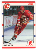 Joel Otto - Calgary Flames (NHL Hockey Card) 1990-91 Score Canadian Bilingual # 128 Mint
