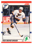 Rod Brind'Amour RC - St. Louis Blues (NHL Hockey Card) 1990-91 Score Canadian Bilingual # 131 Mint