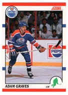 Adam Graves RC - Edmonton Oilers (NHL Hockey Card) 1990-91 Score # 163 Mint