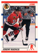 Jeremy Roenick RC - Chicago Blackhawks (NHL Hockey Card) 1990-91 Score Canadian Bilingual # 179 Mint