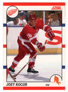Joey Kocur - Detroit Red Wings (NHL Hockey Card) 1990-91 Score Canadian Bilingual # 201 Mint