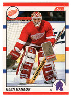 Glen Hanlon - Detroit Red Wings (NHL Hockey Card) 1990-91 Score Canadian Bilingual # 228 Mint