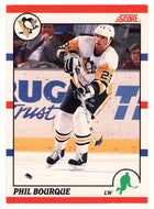 Phil Bourque - Pittsburgh Penguins (NHL Hockey Card) 1990-91 Score Canadian Bilingual # 234 Mint